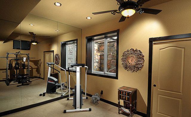exercise room color schemes