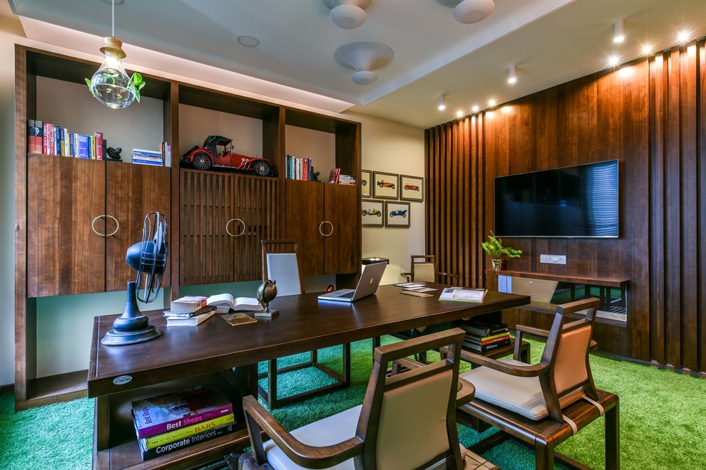 modern luxury small houzz home office