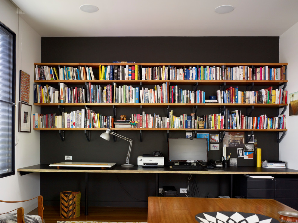 A place for everything Modern Home Office Melbourne by Nettle