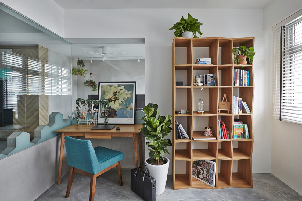 5Room HDB BTO Woodlands Contemporary Home Office Singapore