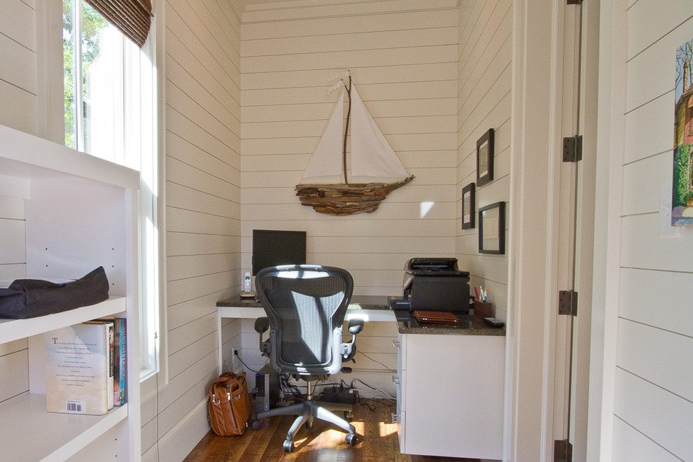Источник вдохновения для домашнего уюта: кабинет в морском стиле