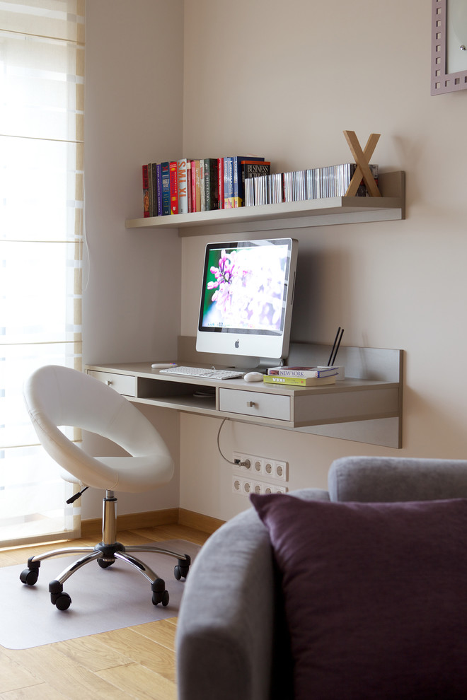Inspiration for a contemporary home office remodel