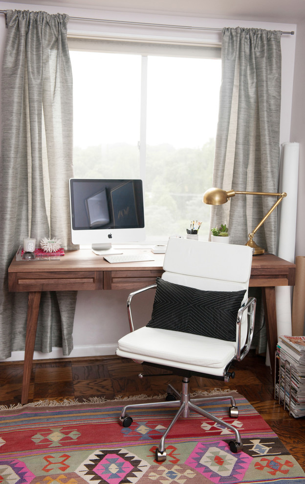 Home office - modern home office idea in DC Metro