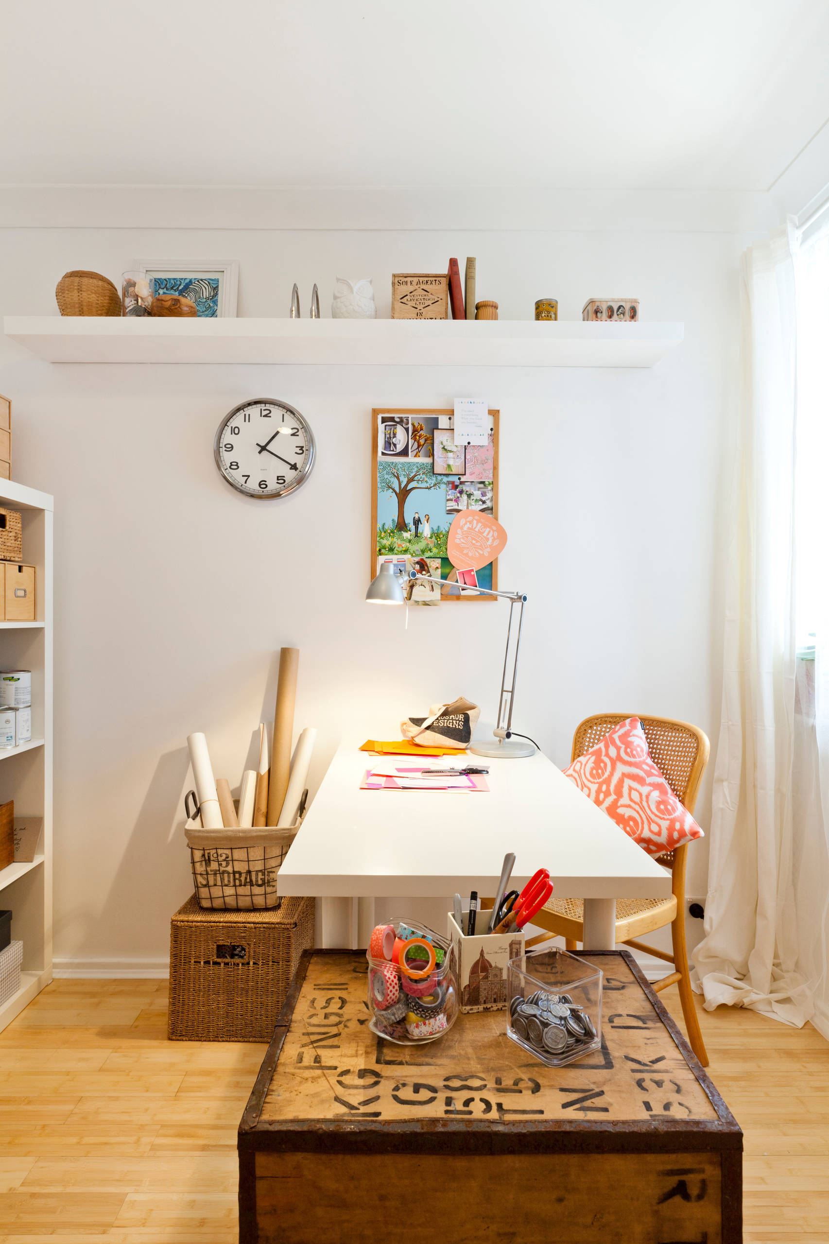 A Junk Room Turned Craft Room - Eclectic - Home Office - Perth - by House  Nerd | Houzz