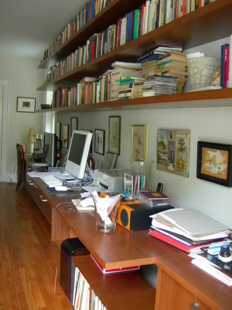 Academic's home office - Eclectic - Home Office - Toronto - by Kevin Karst  Design Inc. | Houzz IE