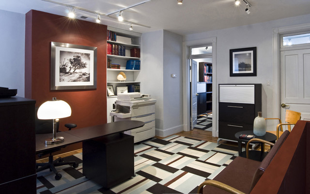 An attorney's office - Contemporary - Home Office - DC Metro - by Iza  Eisemann | Houzz AU