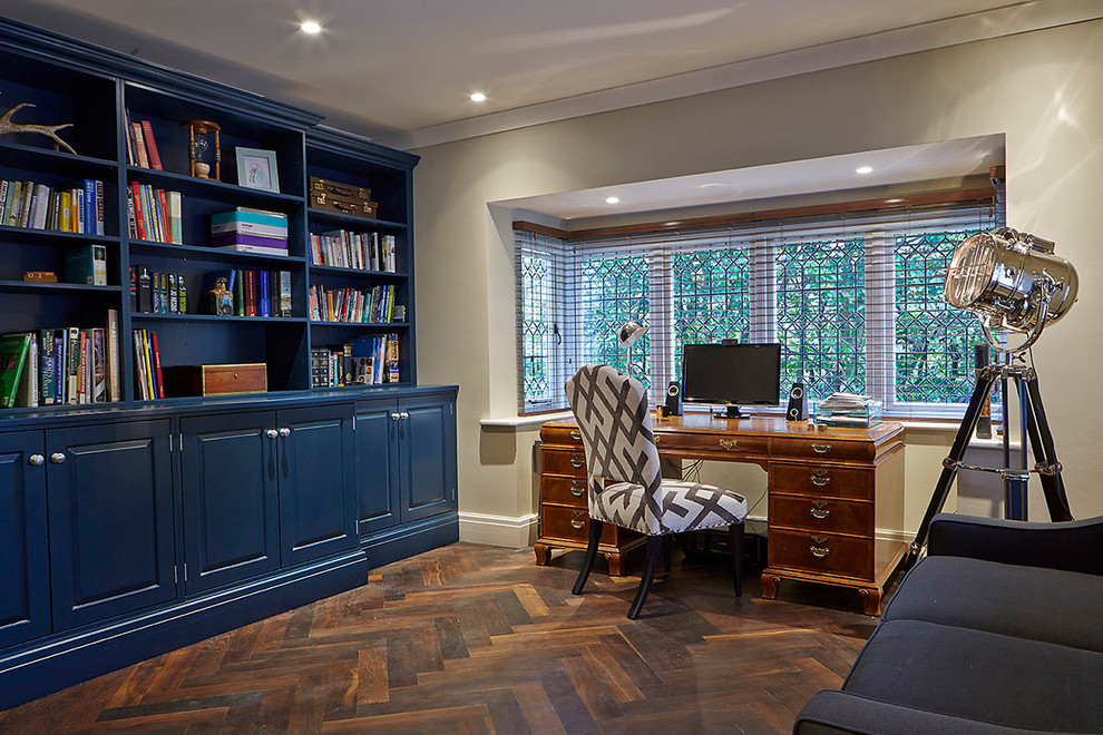 Art deco conversion Modern Home Office Manchester by Curve