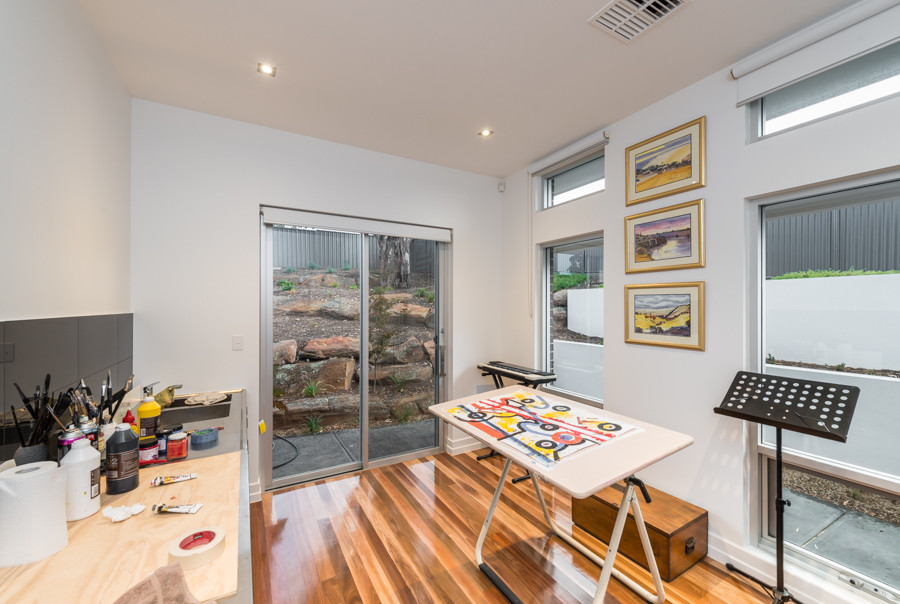 Art room Modern Home Office Adelaide by TMA Integrated Design Houzz