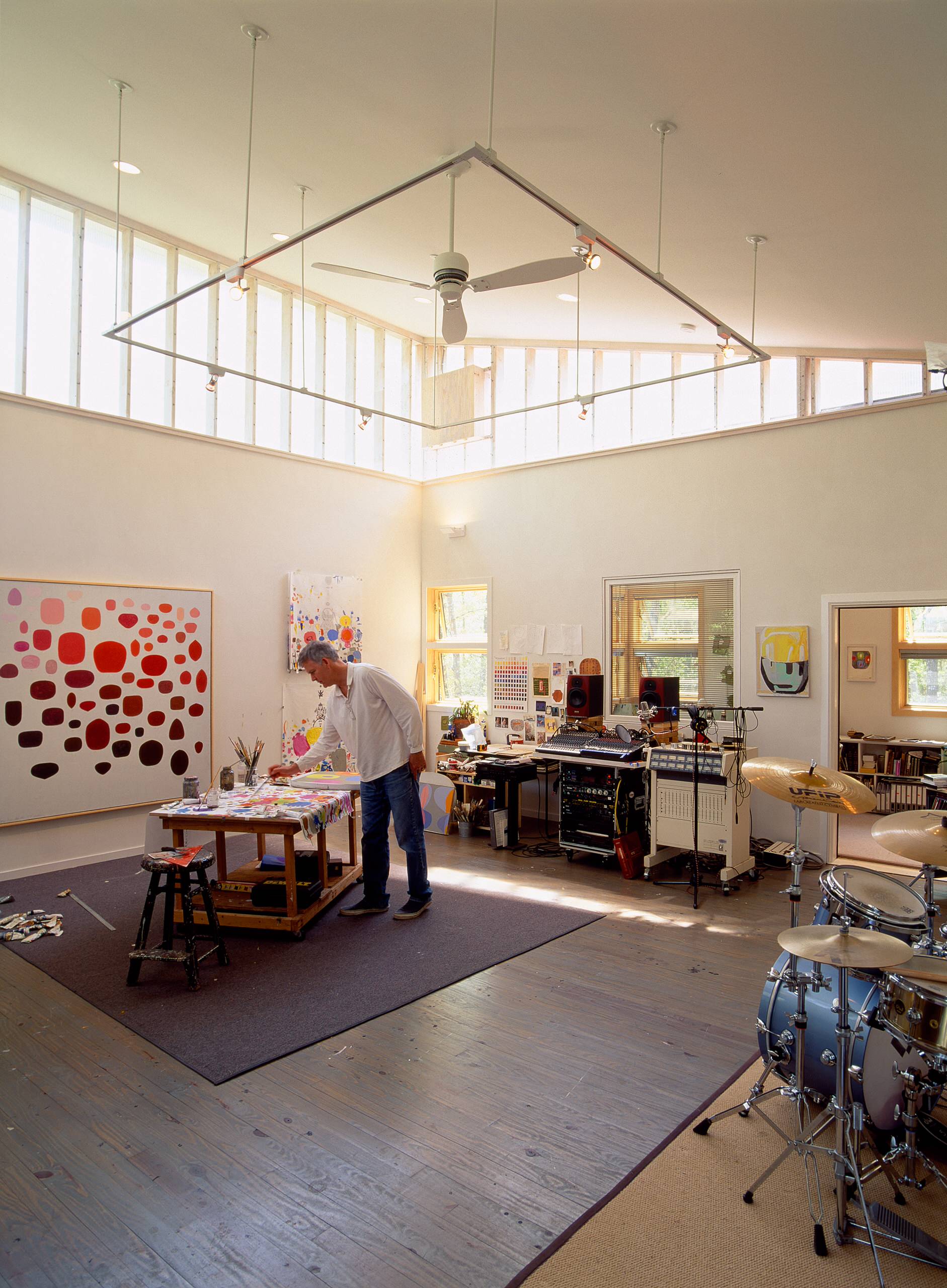 Artists Home Studios Modern Home Office New York By Barrett Studio Architects Houzz