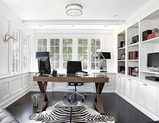 35 Feminine Desks and Stunning Home Offices  Small home office furniture,  Cozy home office, Home office furniture design