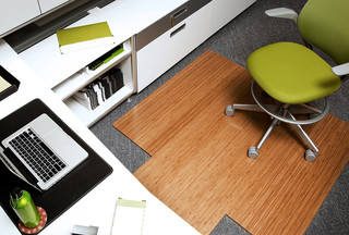 Bamboo Chair Mat Traditional Home Office Orange County By Hemphill S Rugs Carpets Houzz Ie