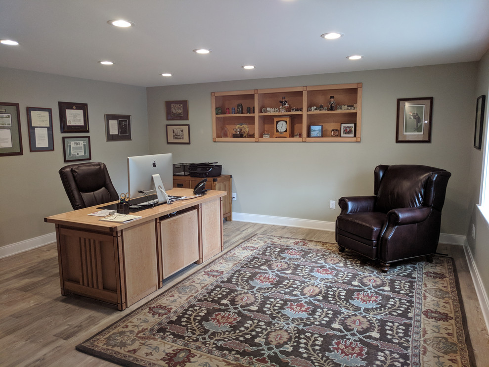 Basement Office - Contemporary - Home Office - Boston - by Boston