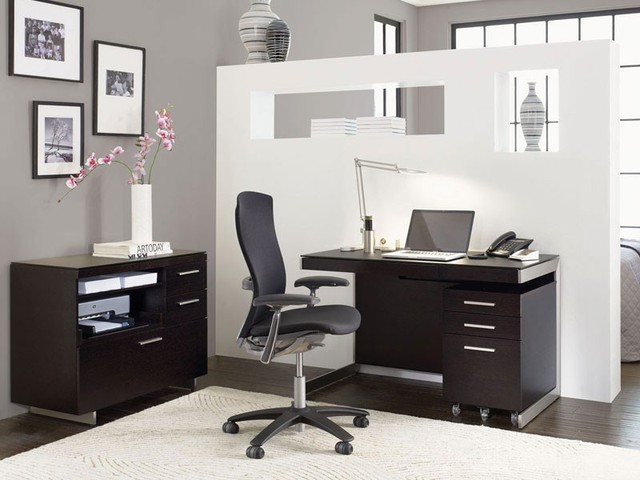 Modern espresso desk deals