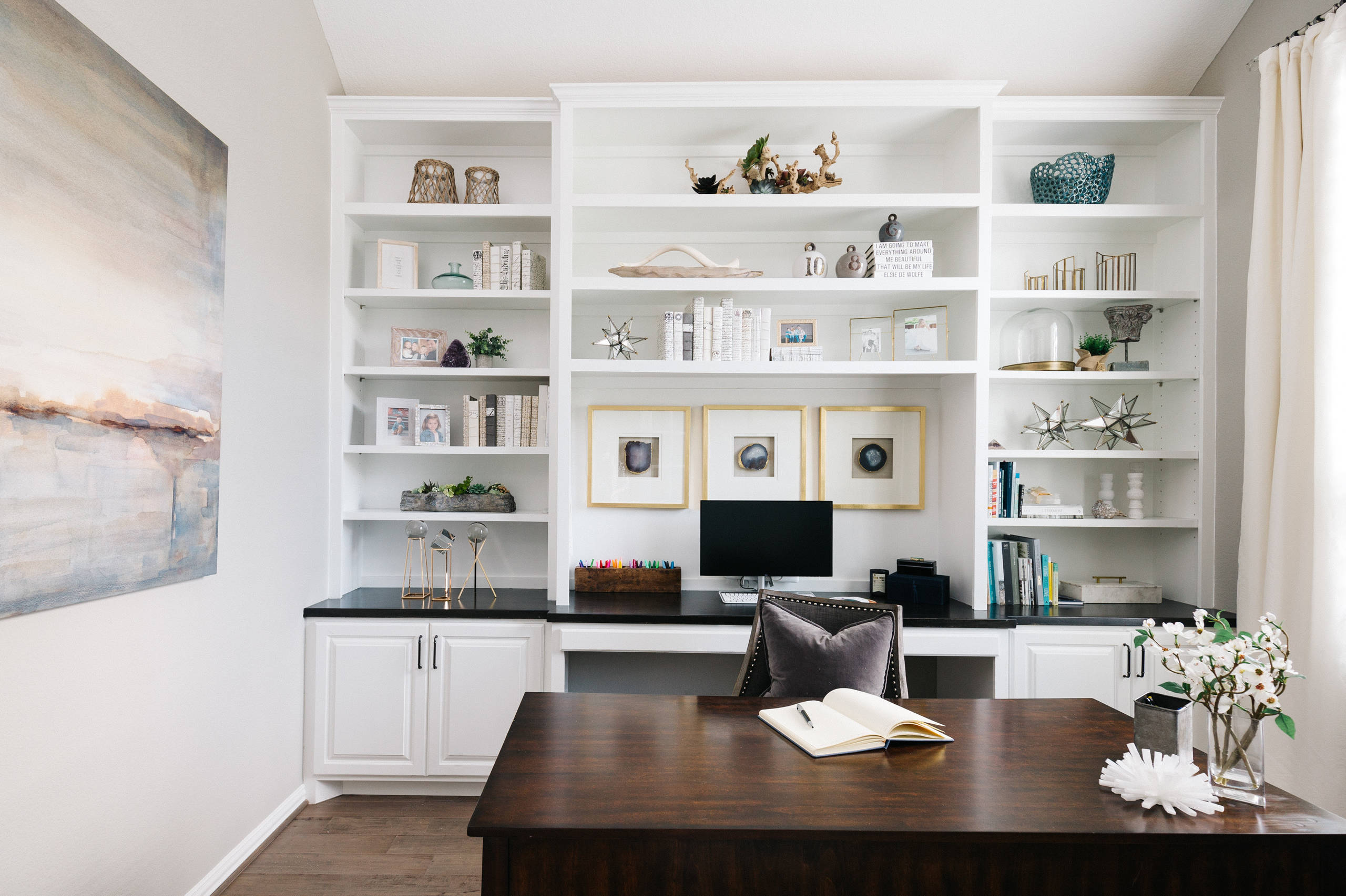 Beach Style Home Office - Beach Style - Home Office - Houston | Houzz