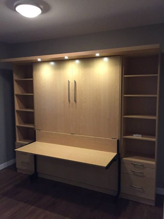 Bed N Desks Contemporary Home Office Edmonton by THE