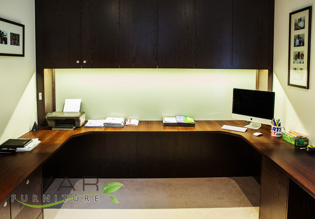 Bespoke office furniture - Contemporary - Home Office - London - by Bespoke  Fitted Furniture London | Avar Furniture | Houzz IE