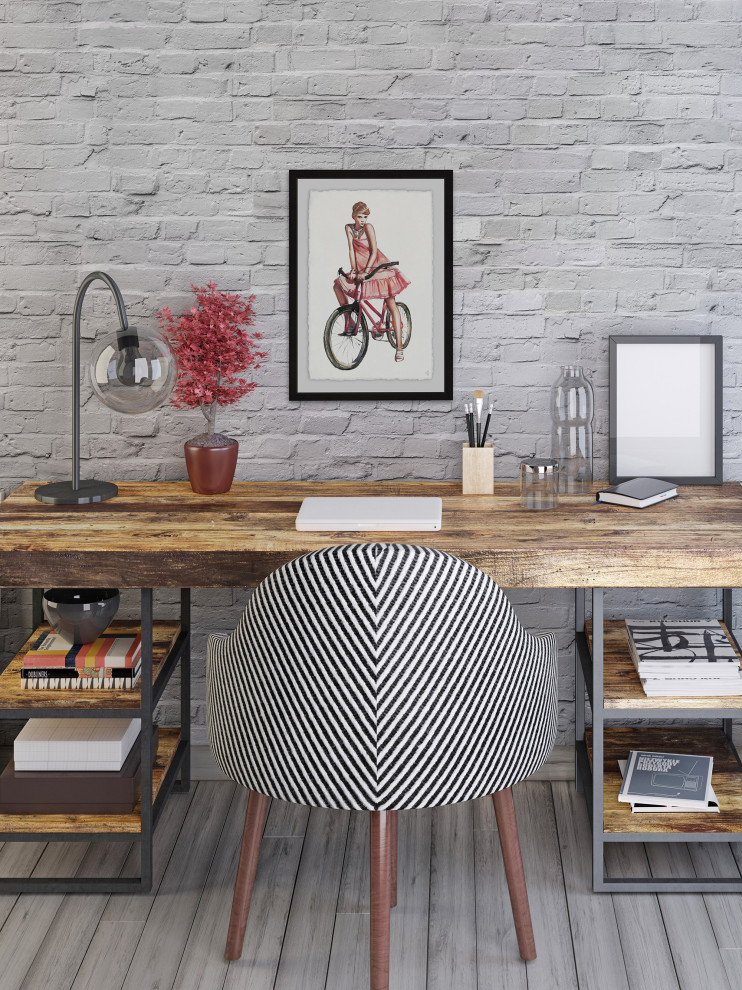 Trendy home office photo in Los Angeles