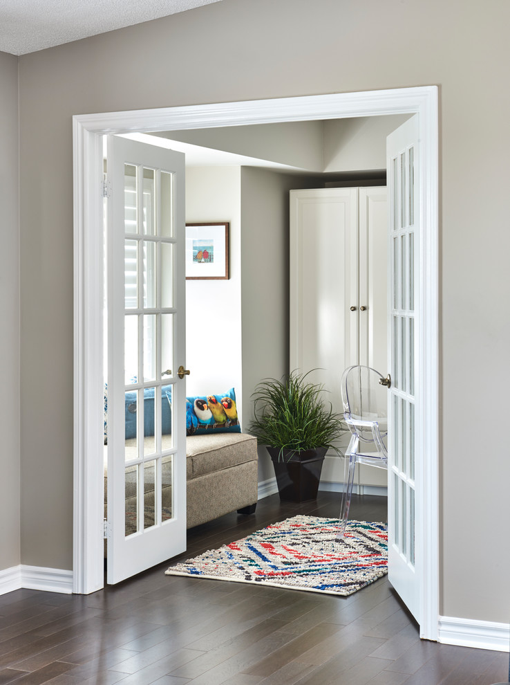 Gate Condo Transitional Home Office Toronto by Ramsey