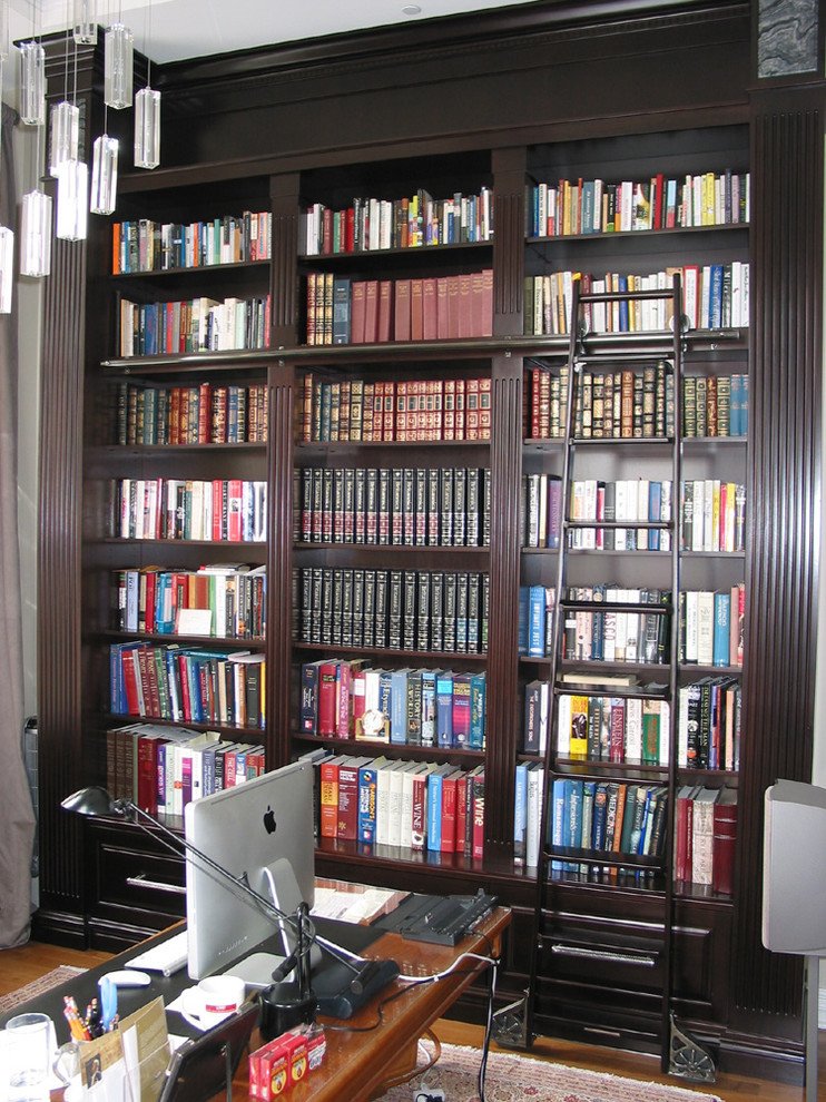Bookshelves & Library Contemporary Home Office St Louis by