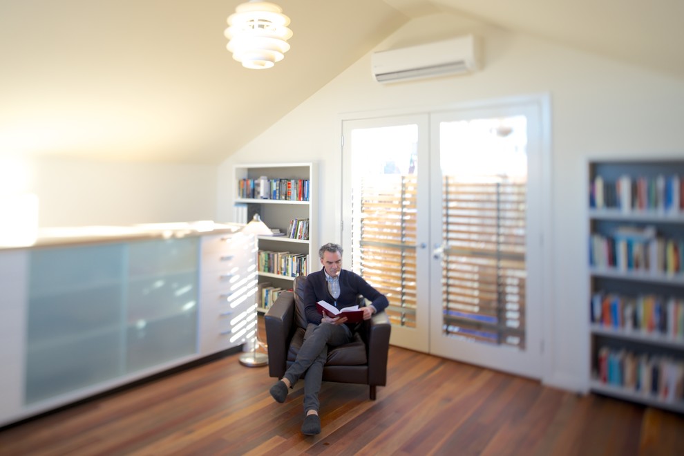 Brunswick Studio Contemporary Home Office Melbourne by DiMase