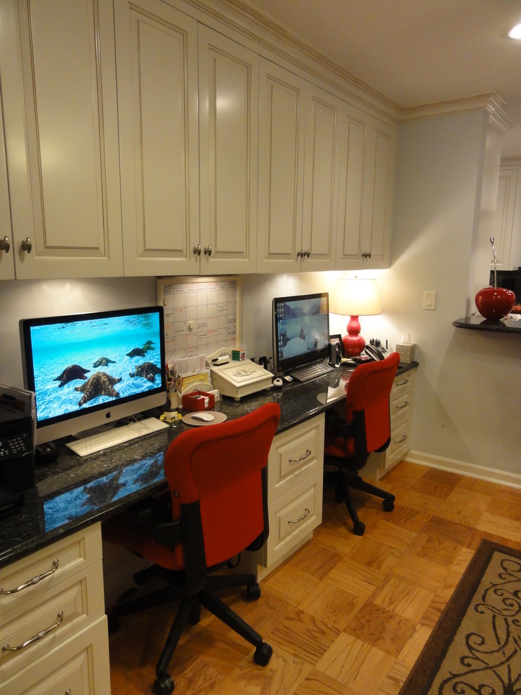 Canoga Park Traditional Home Office Los Angeles by Marcelino's Inc. Houzz