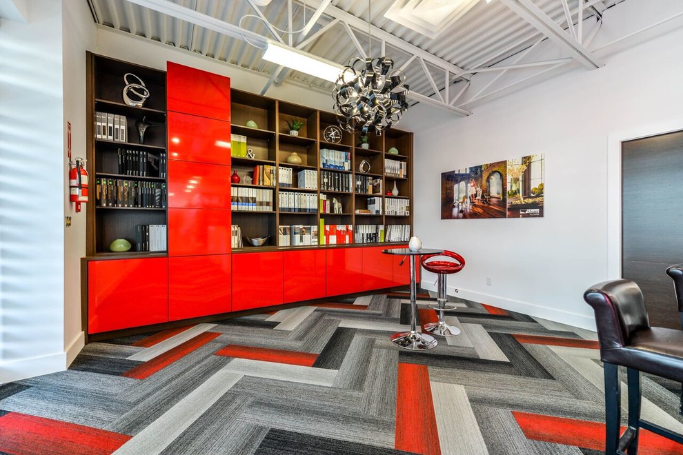 Carpet Superstores Commercial show Room Modern Home Office Edmonton by Flooring