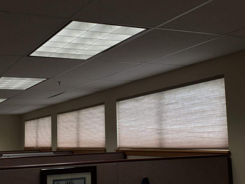  Cellular & Shades Modern Home Office Seattle by