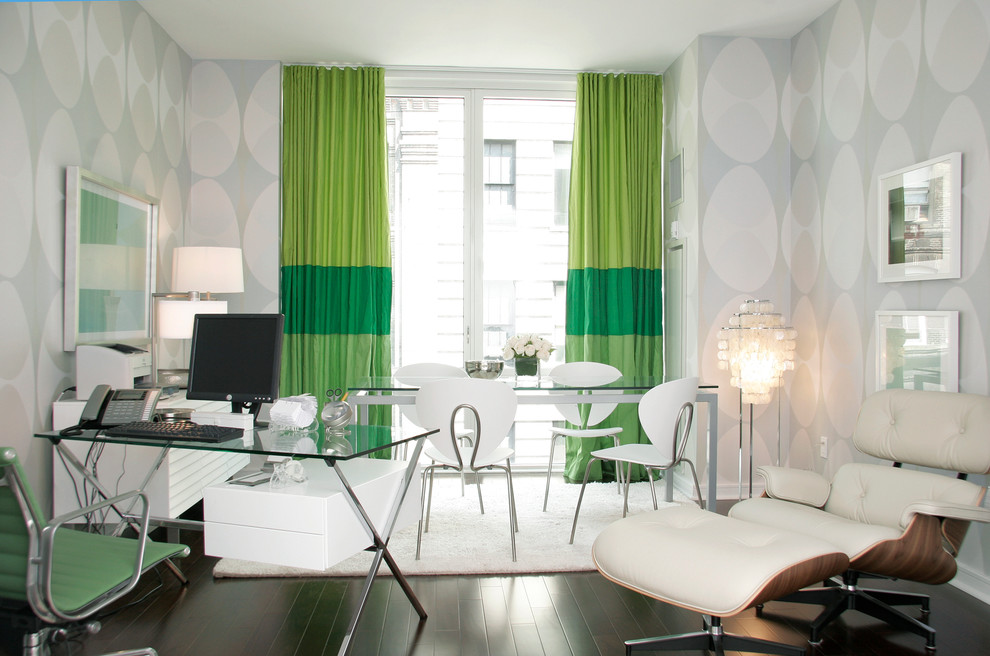 Chelsea House Model Apartments Contemporary Home Office New York By Gerner Kronick