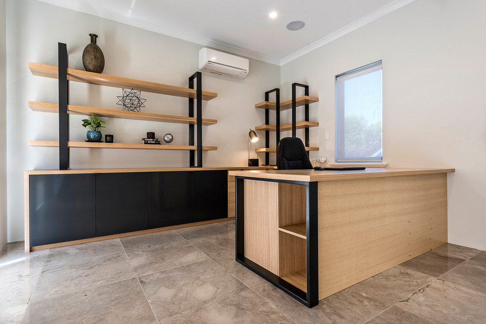 Churchlands Full Home Renovation Contemporary Home Office Perth