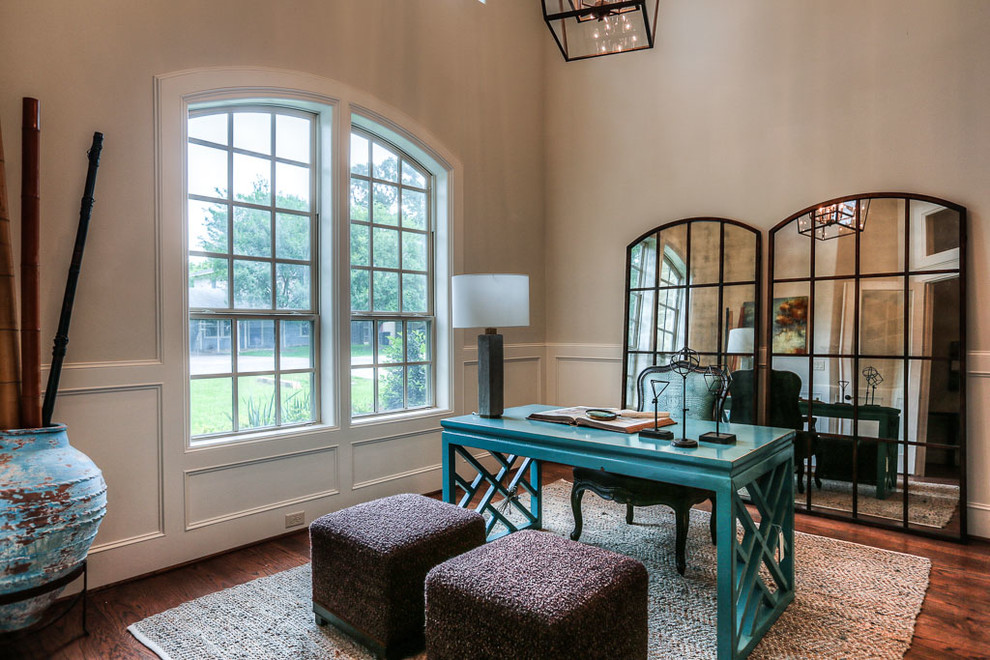 Clawson Traditional Home Office Houston by The Reyna Realty