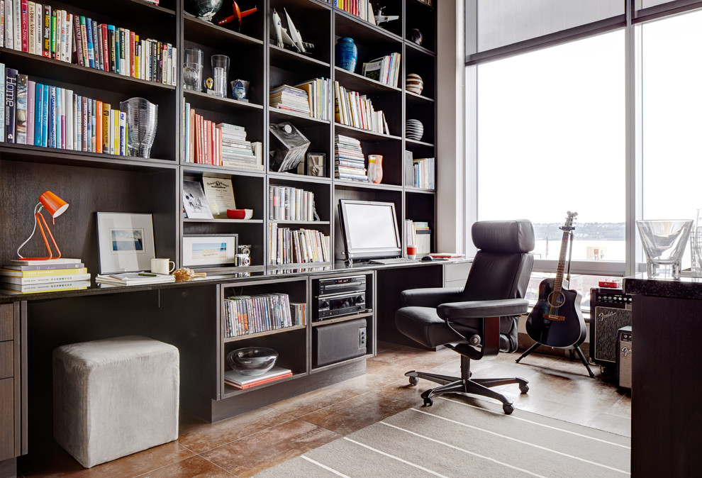 Contemporary Home Office - Contemporary - Home Office - Other | Houzz