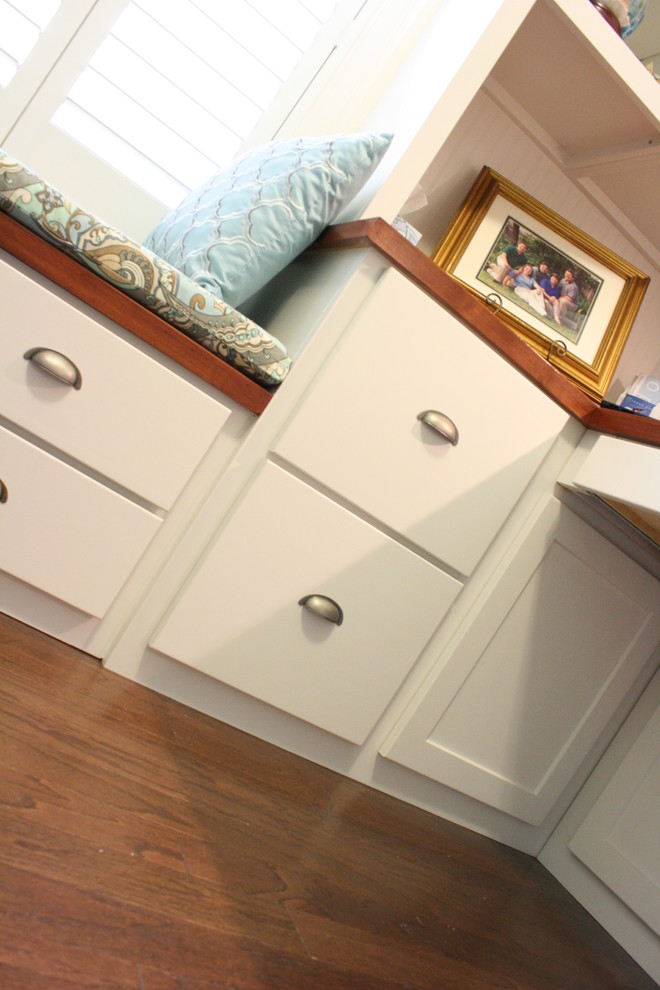 Cottage Style Home Office Farmhouse Home Office Austin by