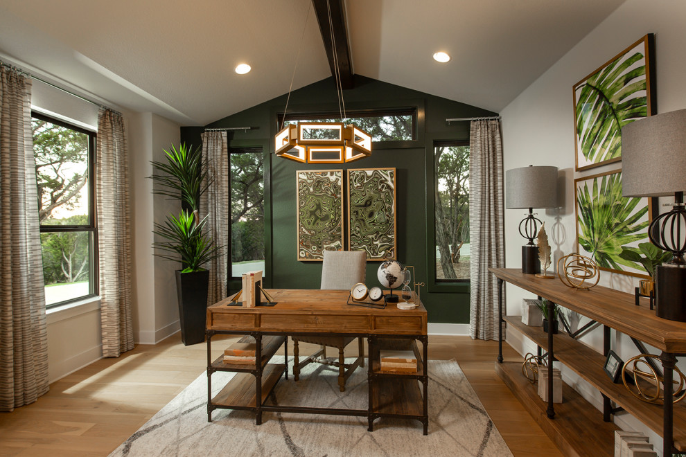 Coventry Homes THE HOLLOWS ON LAKE TRAVIS Home Office Houston