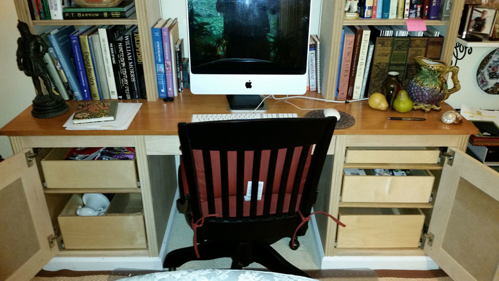 Creative Storage Solutions Home Office New York by ShelfGenie of