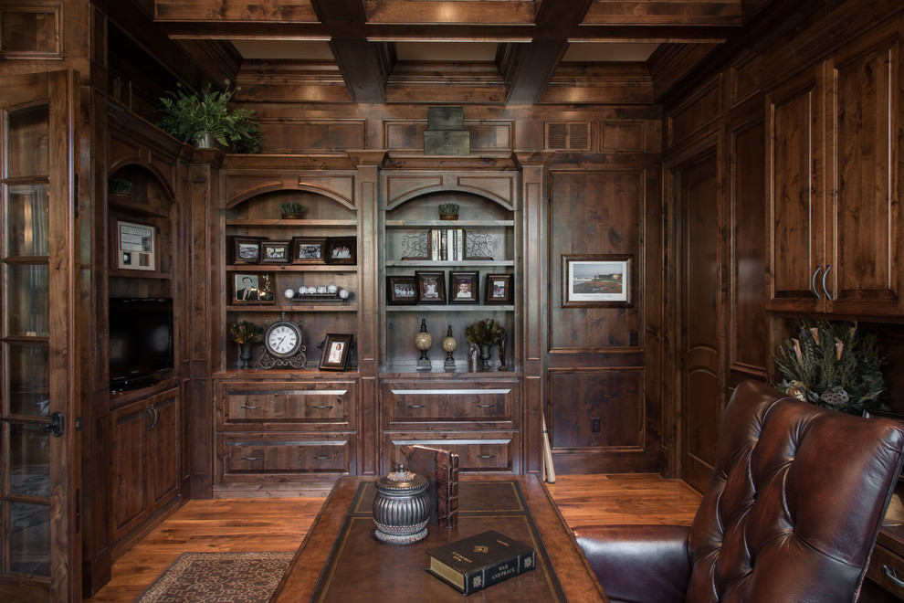 Custom Built Home Office Traditional Home Office St Louis by