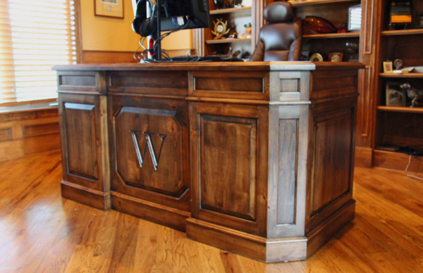 handmade executive desk