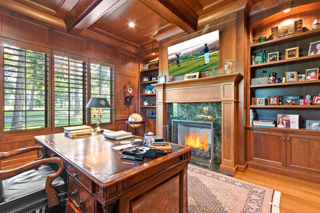 Custom Golf Course Home - Traditional - Home Office - Columbus - by Richard  Taylor Architects | Houzz IE