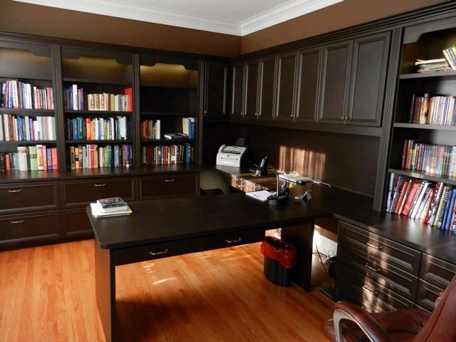 Custom Home Office Designs in Wilton, CT - Traditional - Home Office