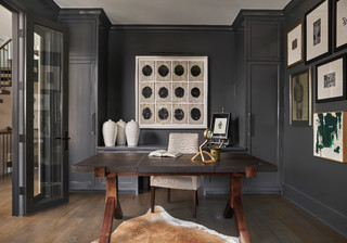 40+ Amazing Black Home Office Ideas for Decoration
