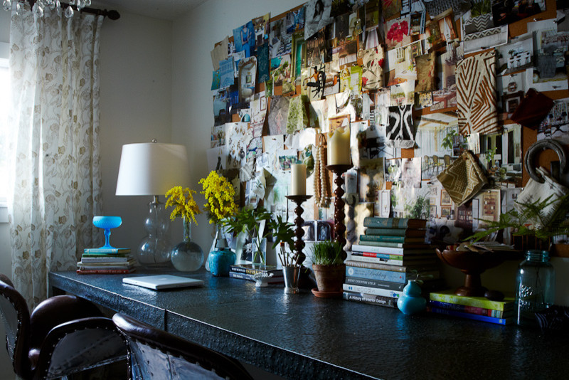 Home office - eclectic home office idea in DC Metro