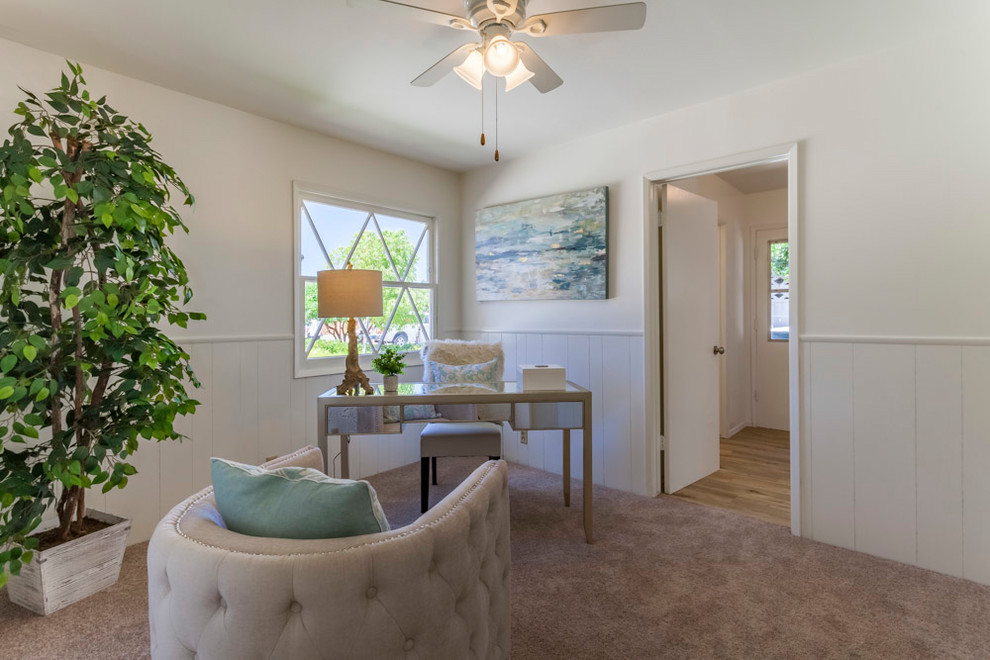 Edgemont Beach Style Home Office Los Angeles by Prime Realty Houzz