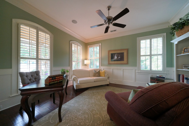 Entry Way & Sitting Room - Transitional - Home Office - Charlotte - by
