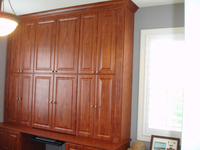 Ewa Beach Built In Home Office Classico Studio Hawaii Di 