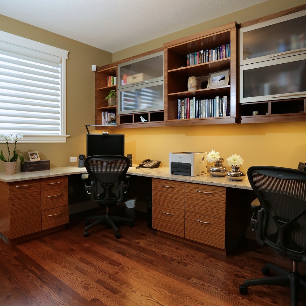 Family Office Space - Contemporary - Home Office - Ottawa - by Carleton ...