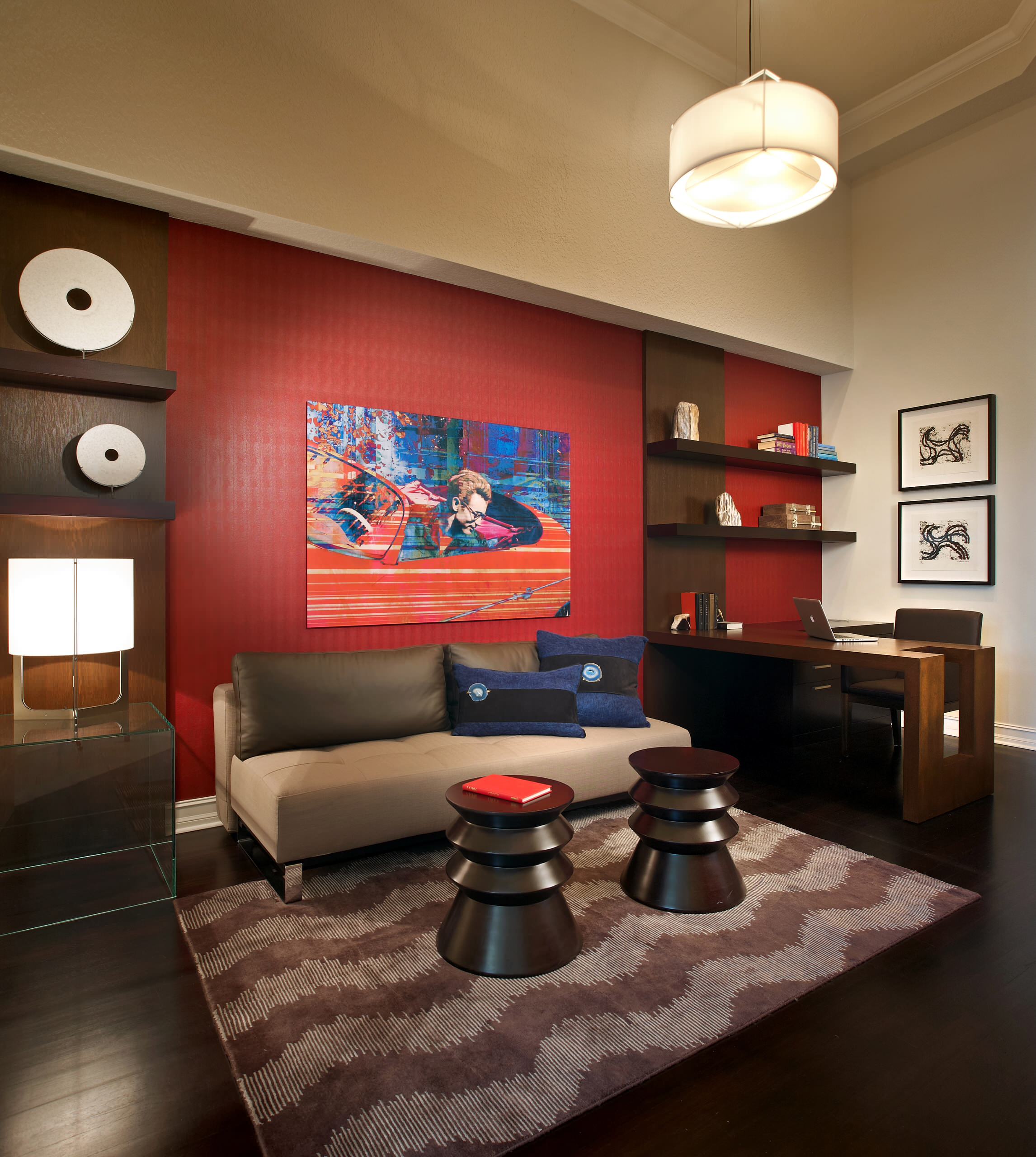 赤と茶色のインテリアの事例画像 | Houzz 赤と茶色のインテリアの事例画像 | Houzz