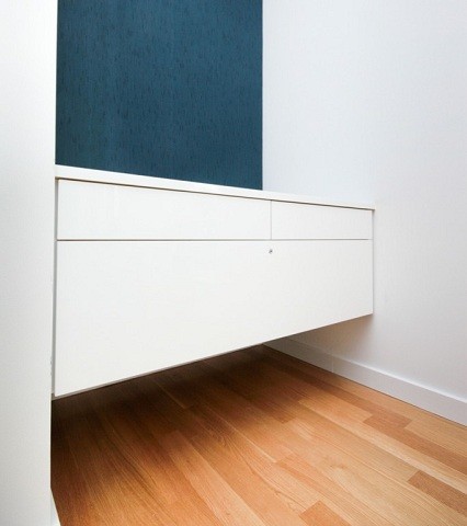 Floating File Cabinet - Modern - Home Office - Chicago - by Closet ...