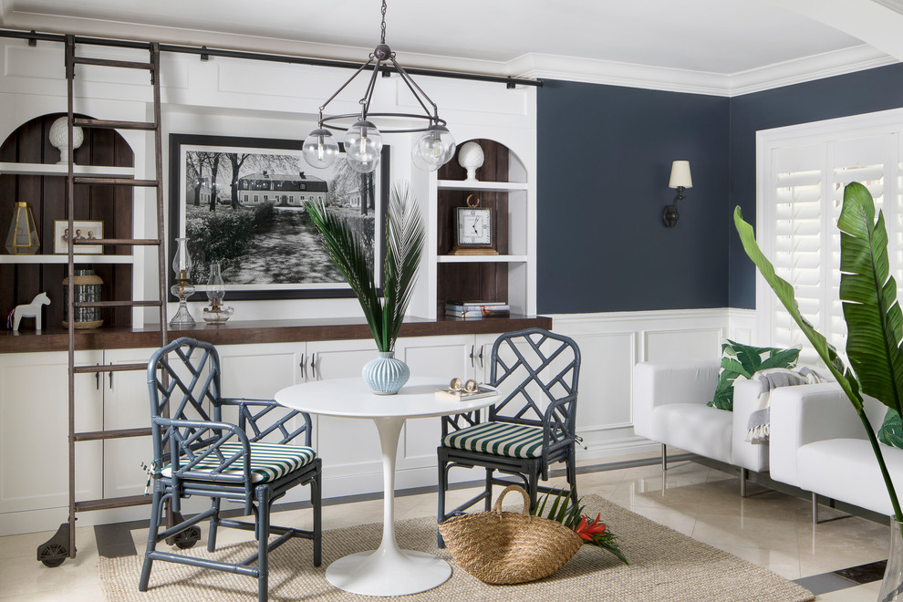 Florida Beach House Beach Style Home Office Miami by CM Natural