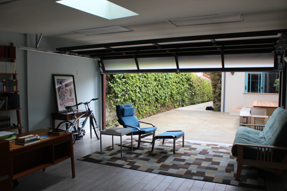 Garage Conversion - Contemporary - Home Office - Los Angeles - by ...