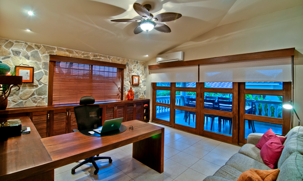 Golf Course Residence Traditional Home Office Toronto by TLC