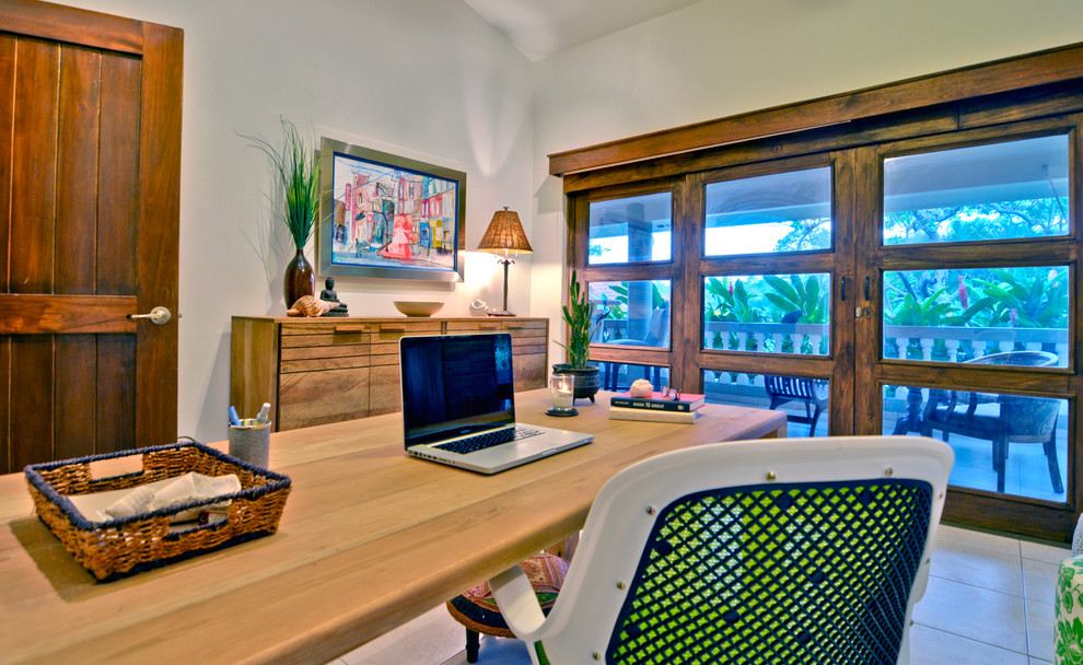 Golf Course Residence Eclectic Home Office Toronto by TLC